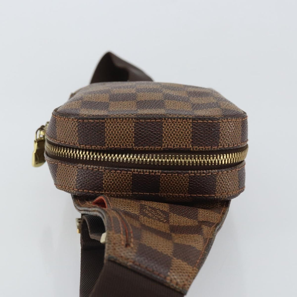 Louis Vuitton Geronimos Waist Bag Damier Brown Canvas Shoulder Bag