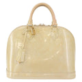 Louis Vuitton Alma Handbag Monogram Vernis Pink Patent_Leather Handbag