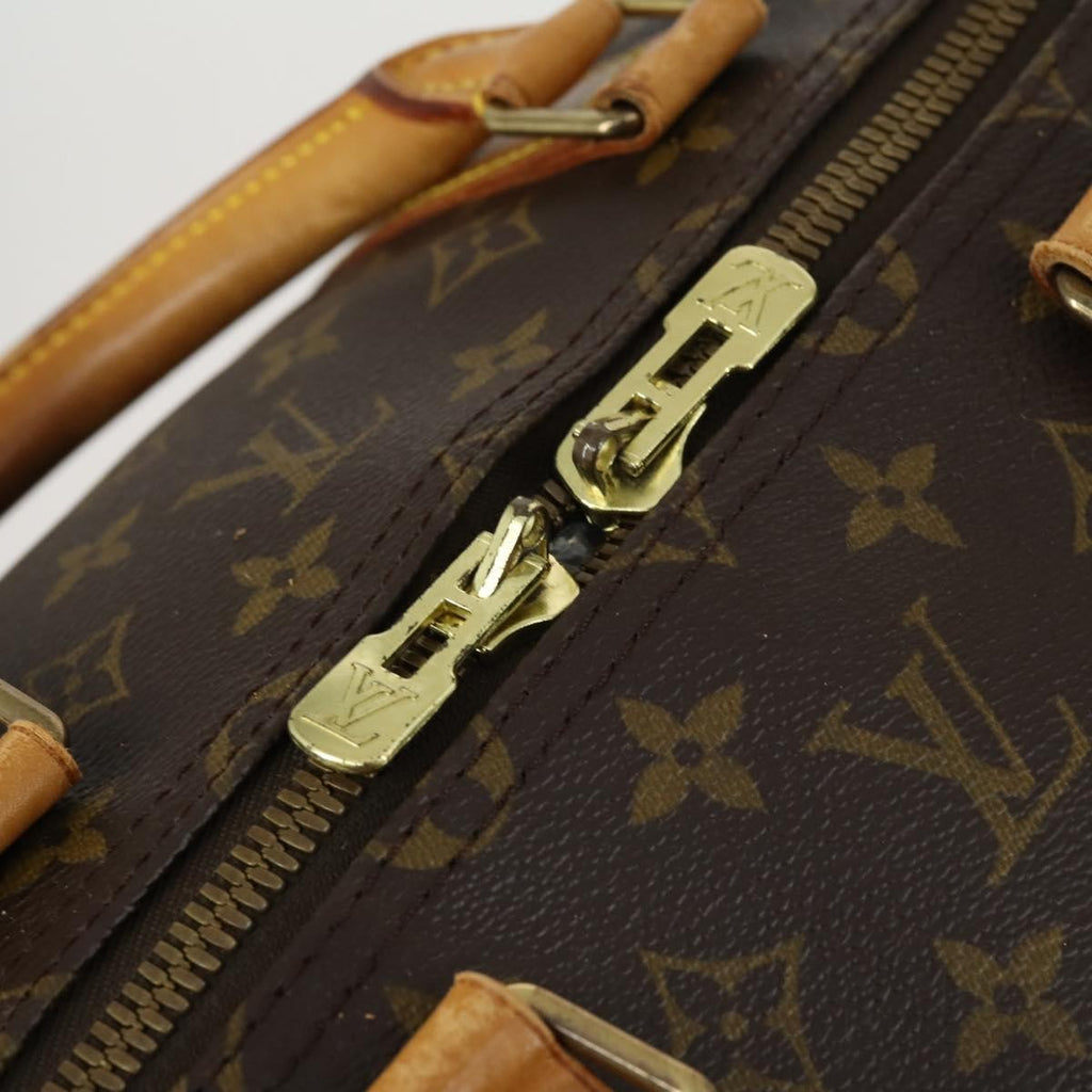 Louis Vuitton Keepall Bag Monogram Canvas Brown Canvas Travel Bag