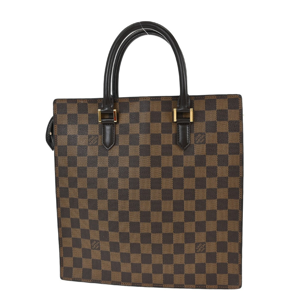 Louis Vuitton Venice Sac Plat Bag Damier Brown Canvas Tote Bag