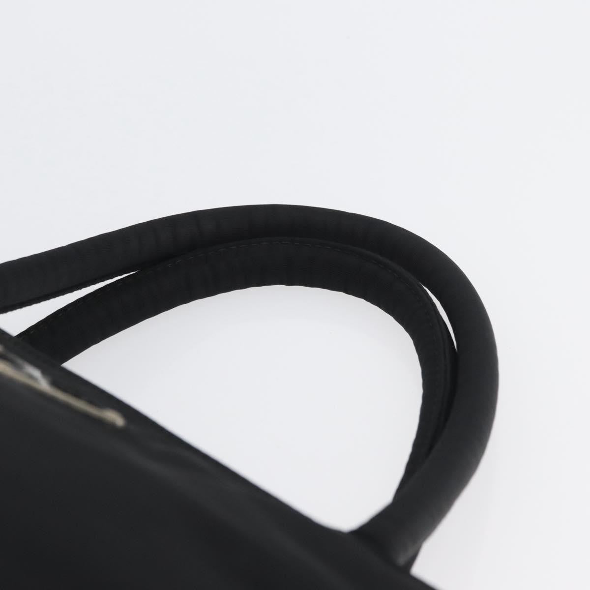 Prada Vintage Zip Tote Tessuto Black Nylon Tote Bag Bag