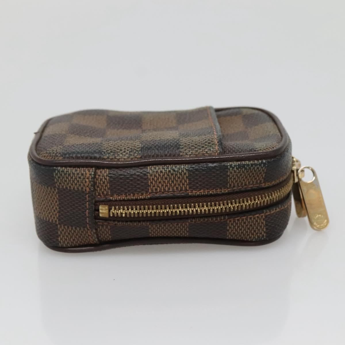 Louis Vuitton Etui Okapi Camera Case Damier Brown Canvas Bag