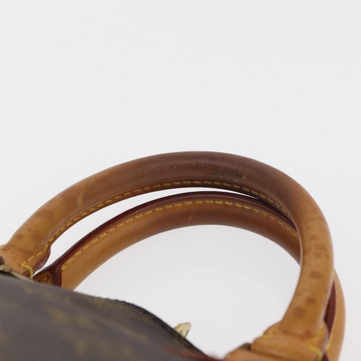 Louis Vuitton Alma Handbag Monogram Canvas Brown Canvas Handbag