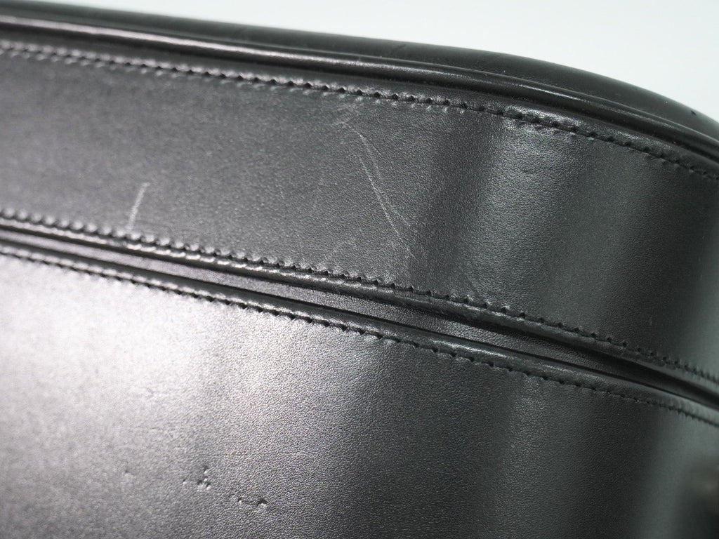 Louis Vuitton Valisette Handbag Monogram Glace Leather Black Patent_Leather Handbag