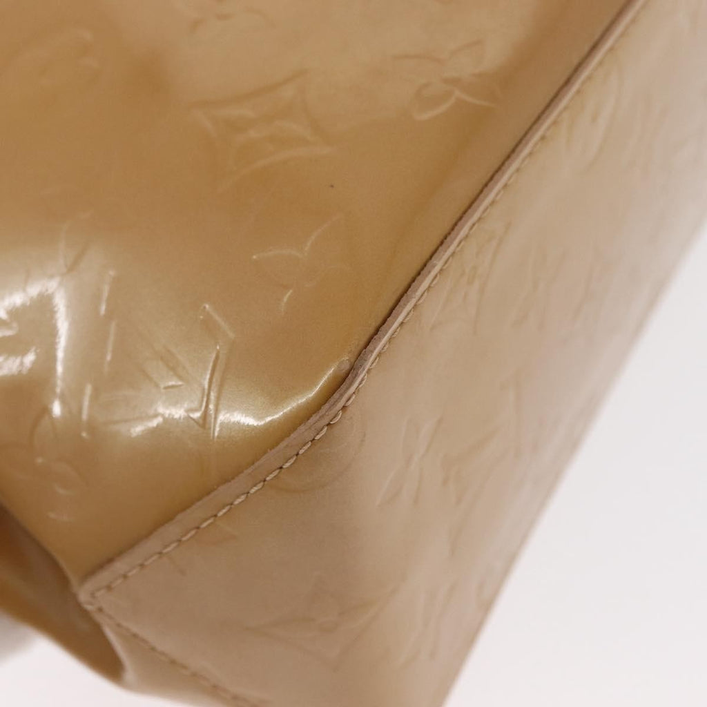 Louis Vuitton Reade Handbag Monogram Vernis Brown Patent_Leather Tote Bag