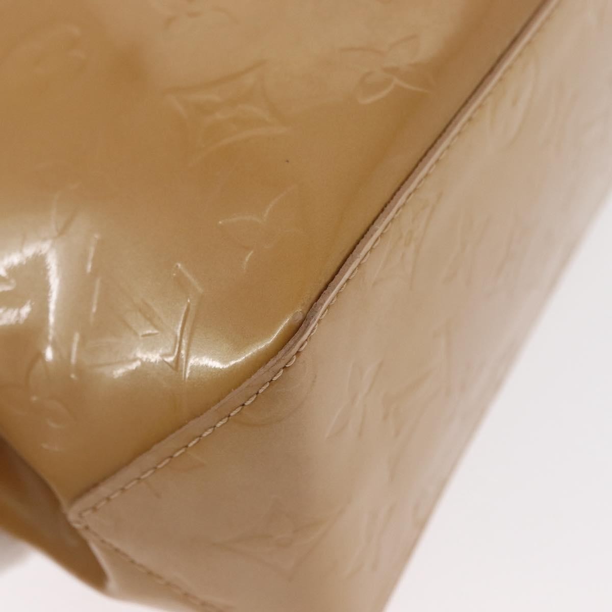 Louis Vuitton Reade Handbag Monogram Vernis Brown Patent_Leather Tote Bag