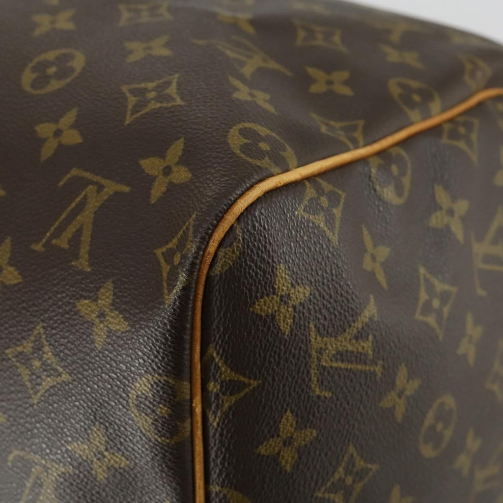 Louis Vuitton Keepall Bag Monogram Canvas Brown Canvas Travel Bag