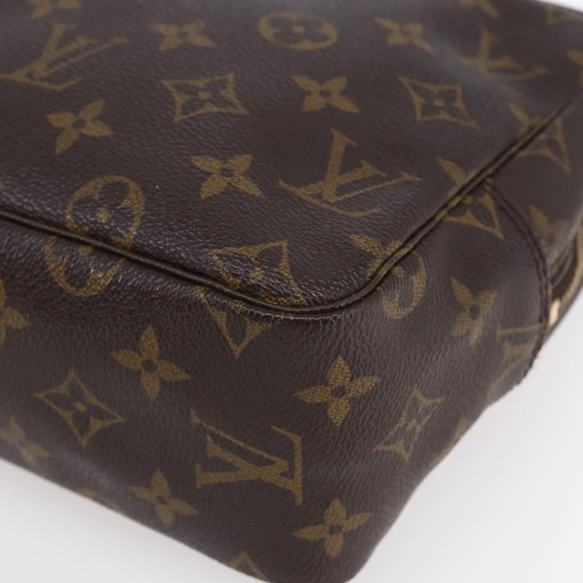 Louis Vuitton Trousse Toilette Monogram Canvas Brown Canvas Clutche & Pouche Bag