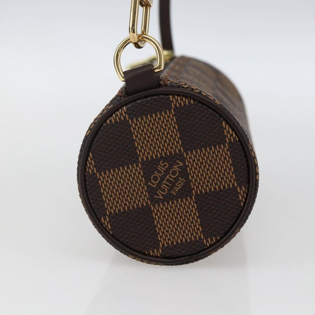 Louis Vuitton Papillon Pochette Damier Brown Canvas Clutche & Pouche Bag