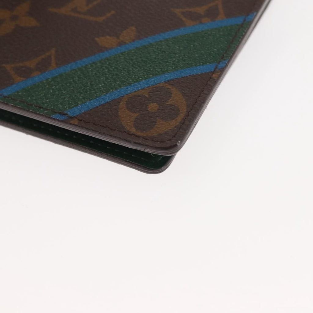 Louis Vuitton Marco Wallet Monogram Canvas Brown Canvas Wallets Accessory