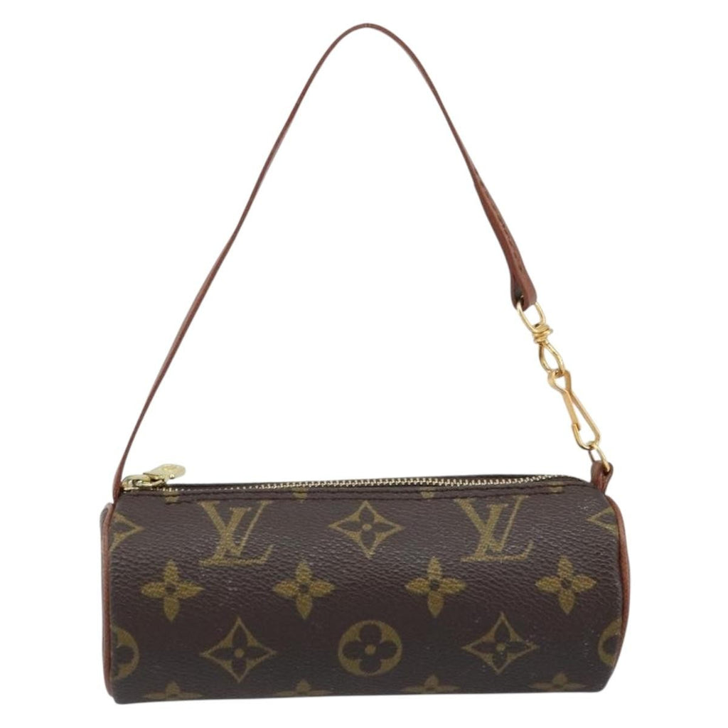 Louis Vuitton Papillon Pochette Monogram Canvas Brown Canvas Clutche & Pouche Bag