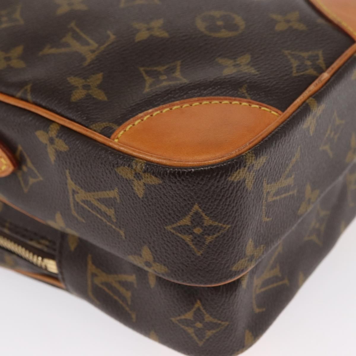 Louis Vuitton Amazone Bag Monogram Canvas Brown Canvas Shoulder Bag