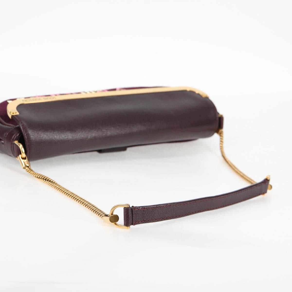 Louis Vuitton Avant Garde Pochette Leather With Suede Brown Leather Bag