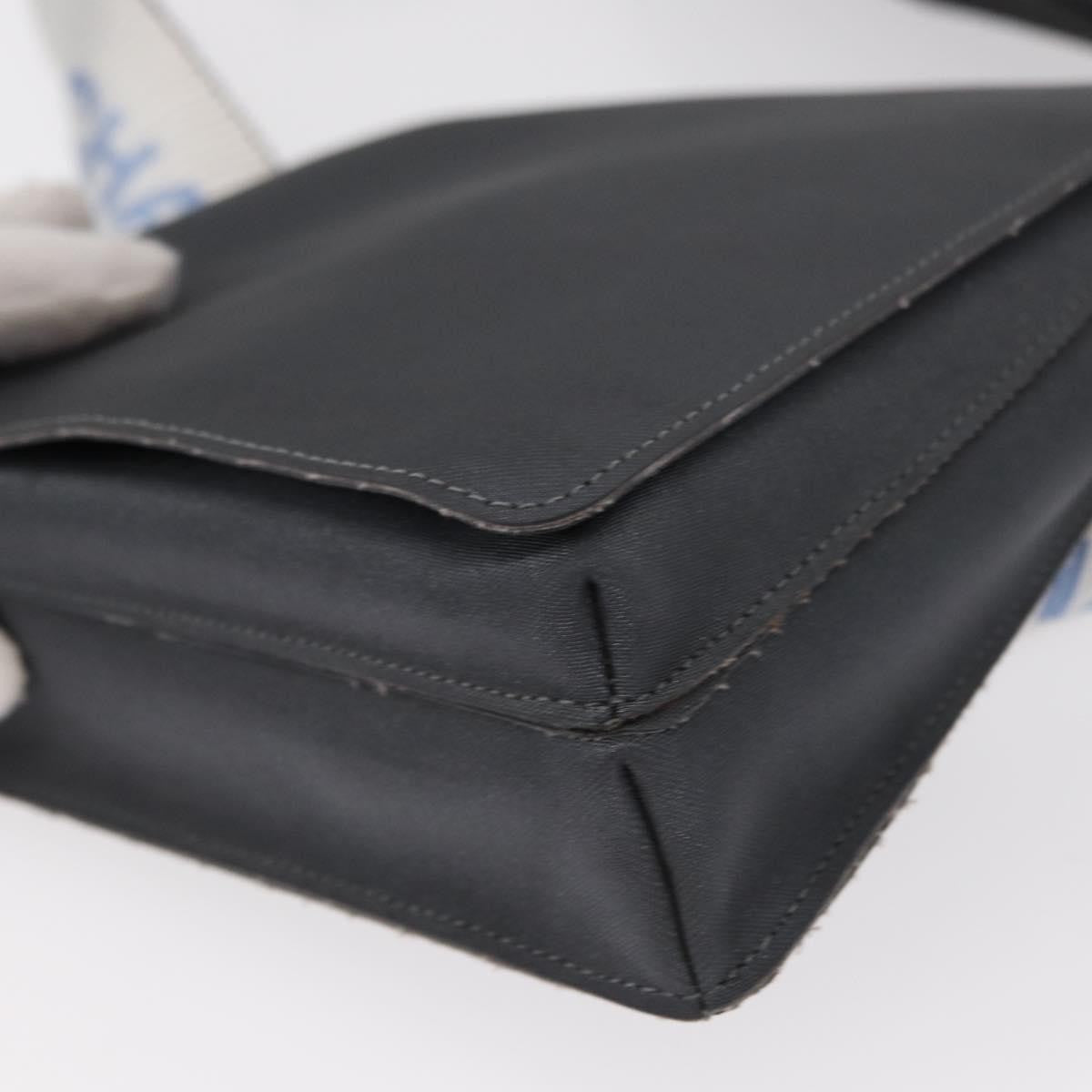 Chanel Sport Line Waist Bag Nylon Gray Nylon Shoulder Bag Bag