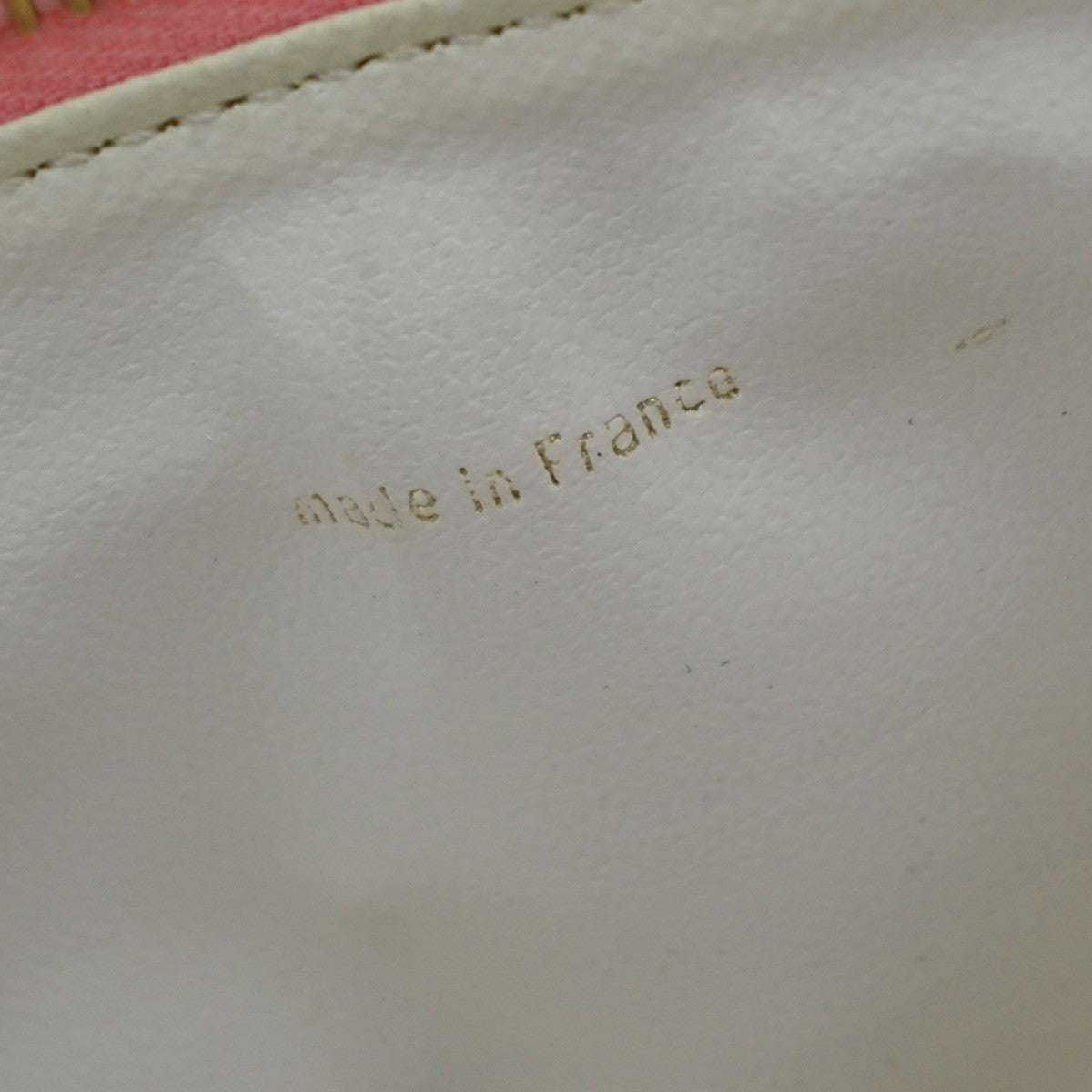 Chanel Vintage Timeless Cosmetic Case Caviar Pink Leather Handbag
