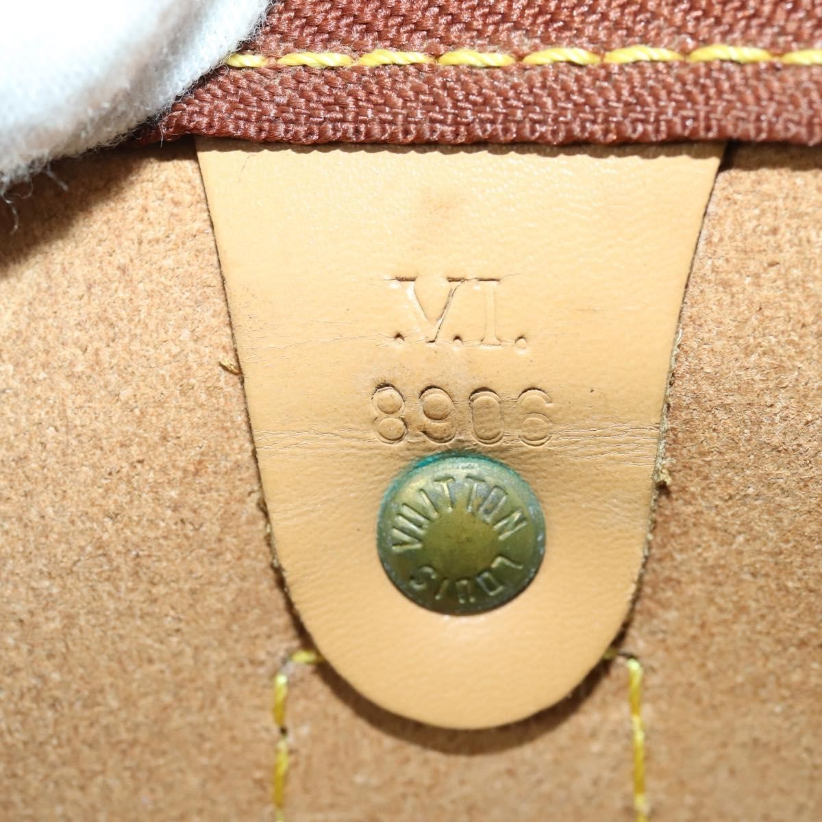 Louis Vuitton Keepall Bag Epi Leather Beige Leather Travel Bag