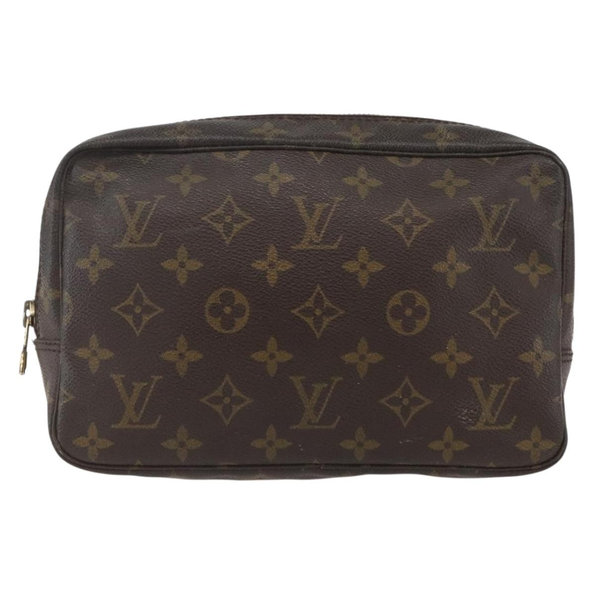 Louis Vuitton Trousse Toilette Monogram Canvas Brown Canvas Clutche & Pouche Bag