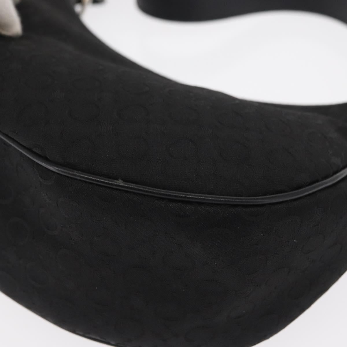 Celine Ava Bag Macadam Canvas Black Canvas Handbag
