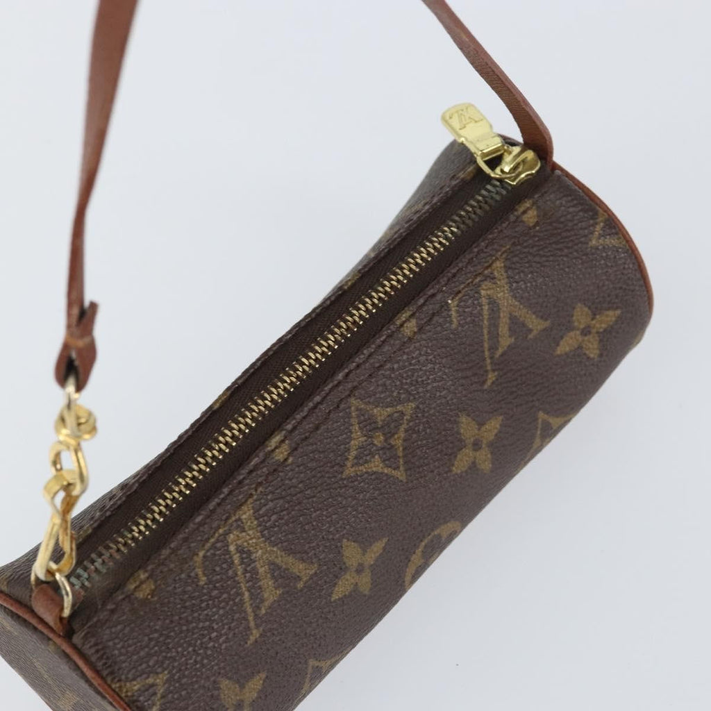 Louis Vuitton Papillon Pochette Monogram Canvas Brown Canvas Clutche & Pouche Bag