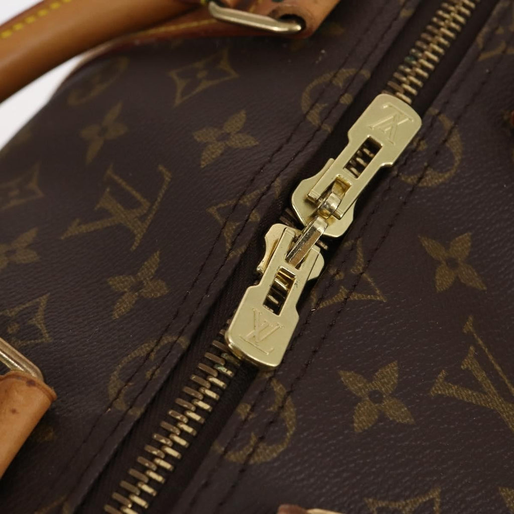 Louis Vuitton Keepall Bag Monogram Canvas Brown Canvas Travel Bag