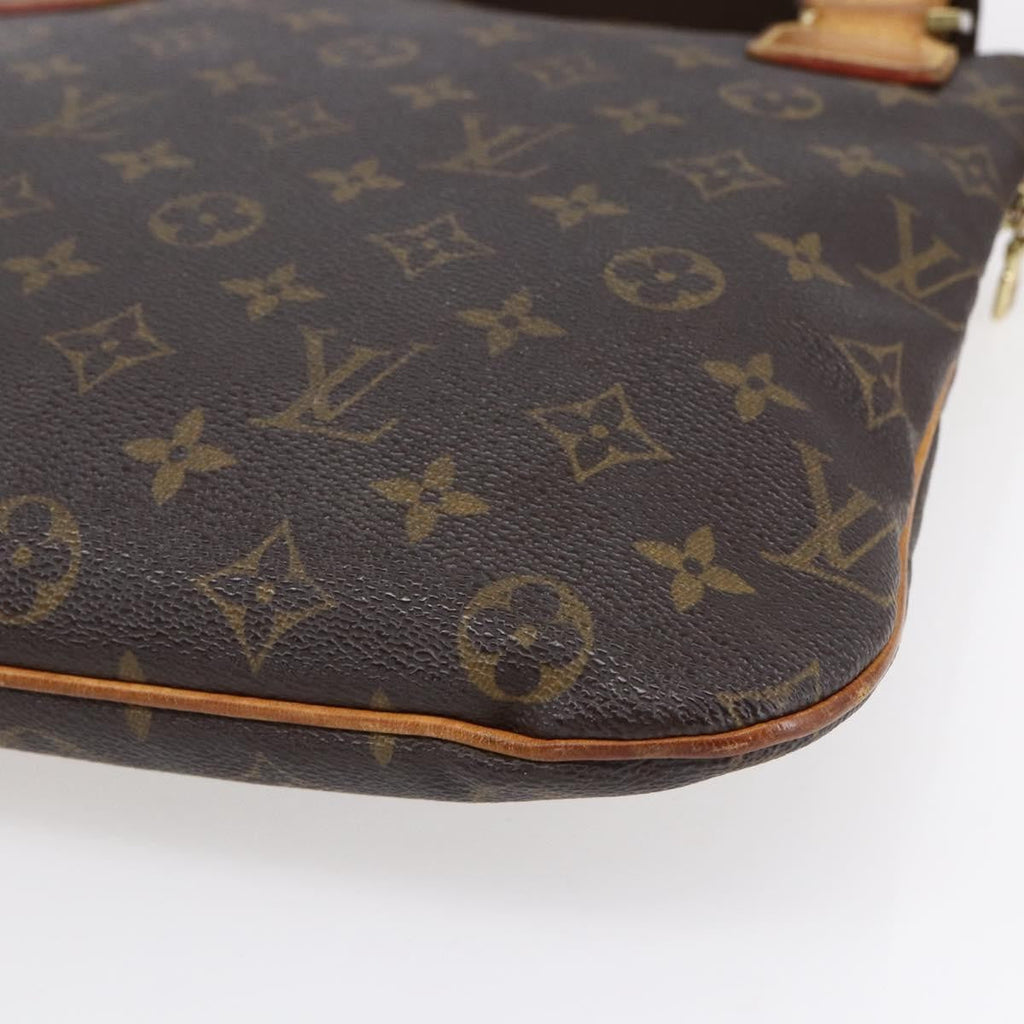 Louis Vuitton Bosphore Pochette Monogram Canvas Brown Canvas Shoulder Bag