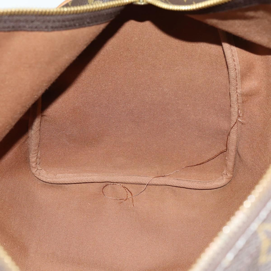 Louis Vuitton Keepall Bag Monogram Canvas Brown Canvas Travel Bag