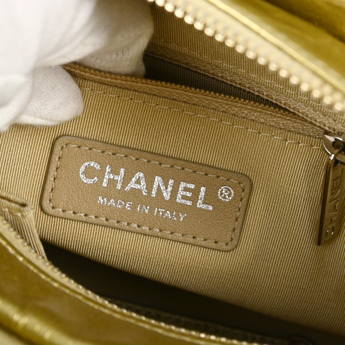 Chanel Gabrielle Hobo Quilted Metallic Aged Calfskin Gold Leather Shoulder Bag Bag