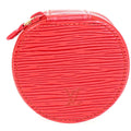 Louis Vuitton Ecrin Bijoux Jewelry Case Epi Leather Red Leather Clutche & Pouche Bag