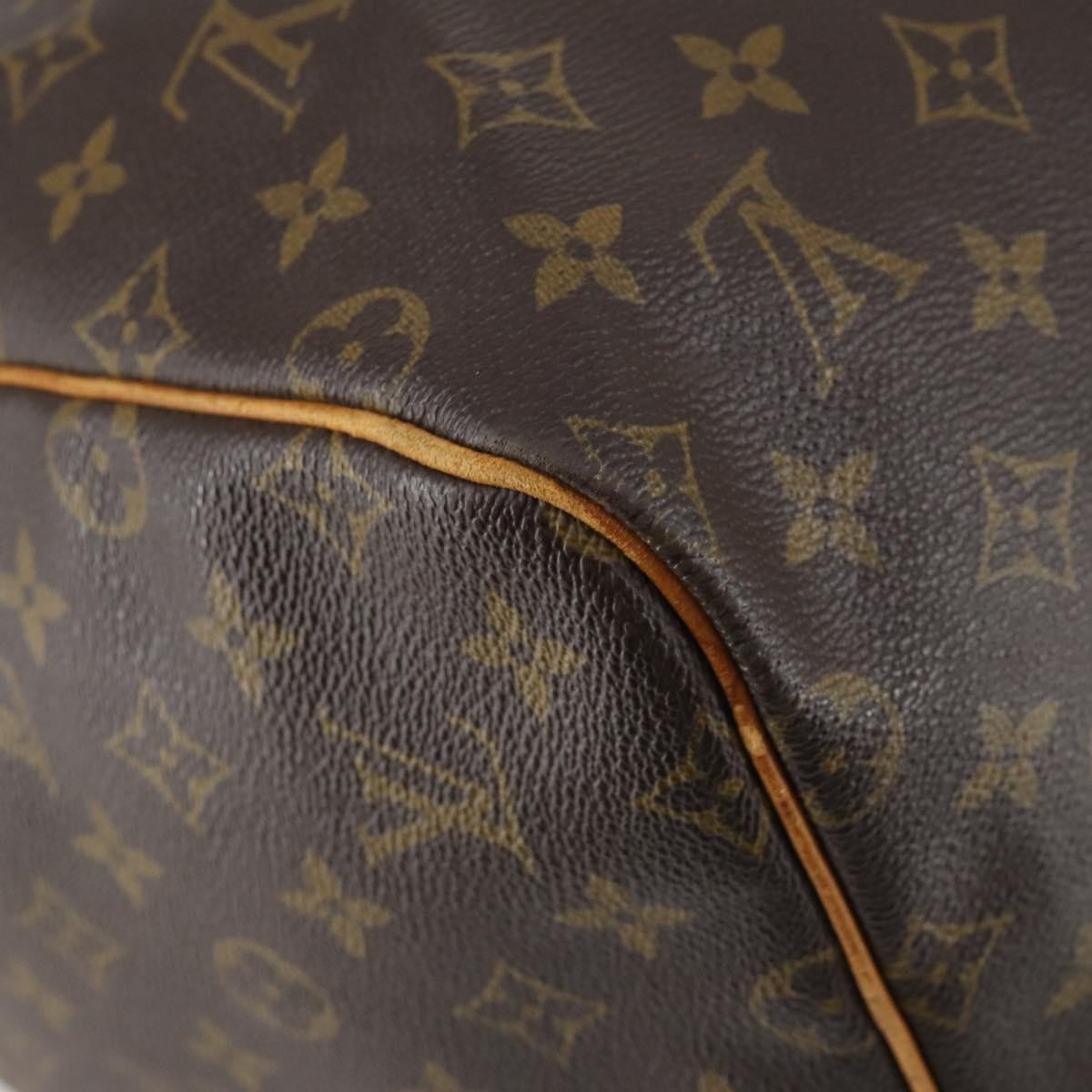 Louis Vuitton Keepall Bag Monogram Canvas Brown Canvas Travel Bag