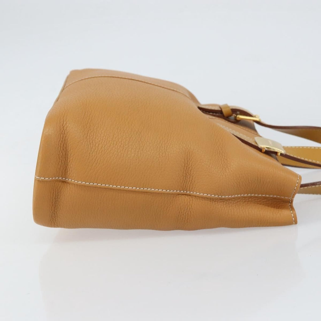 Burberry Vintage Tote Bag Leather Beige Leather Tote Bag