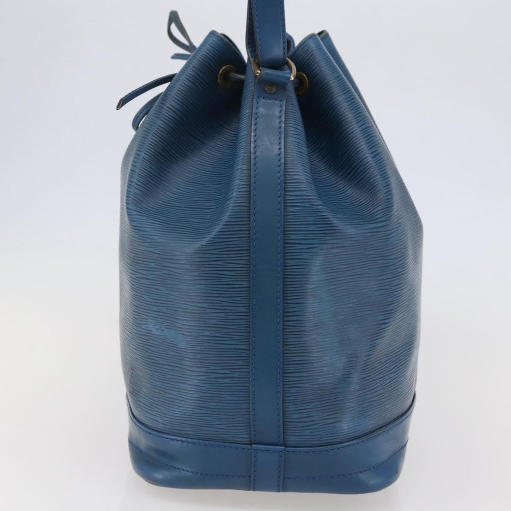 Louis Vuitton Noe Handbag Epi Leather Blue Leather Shoulder Bag