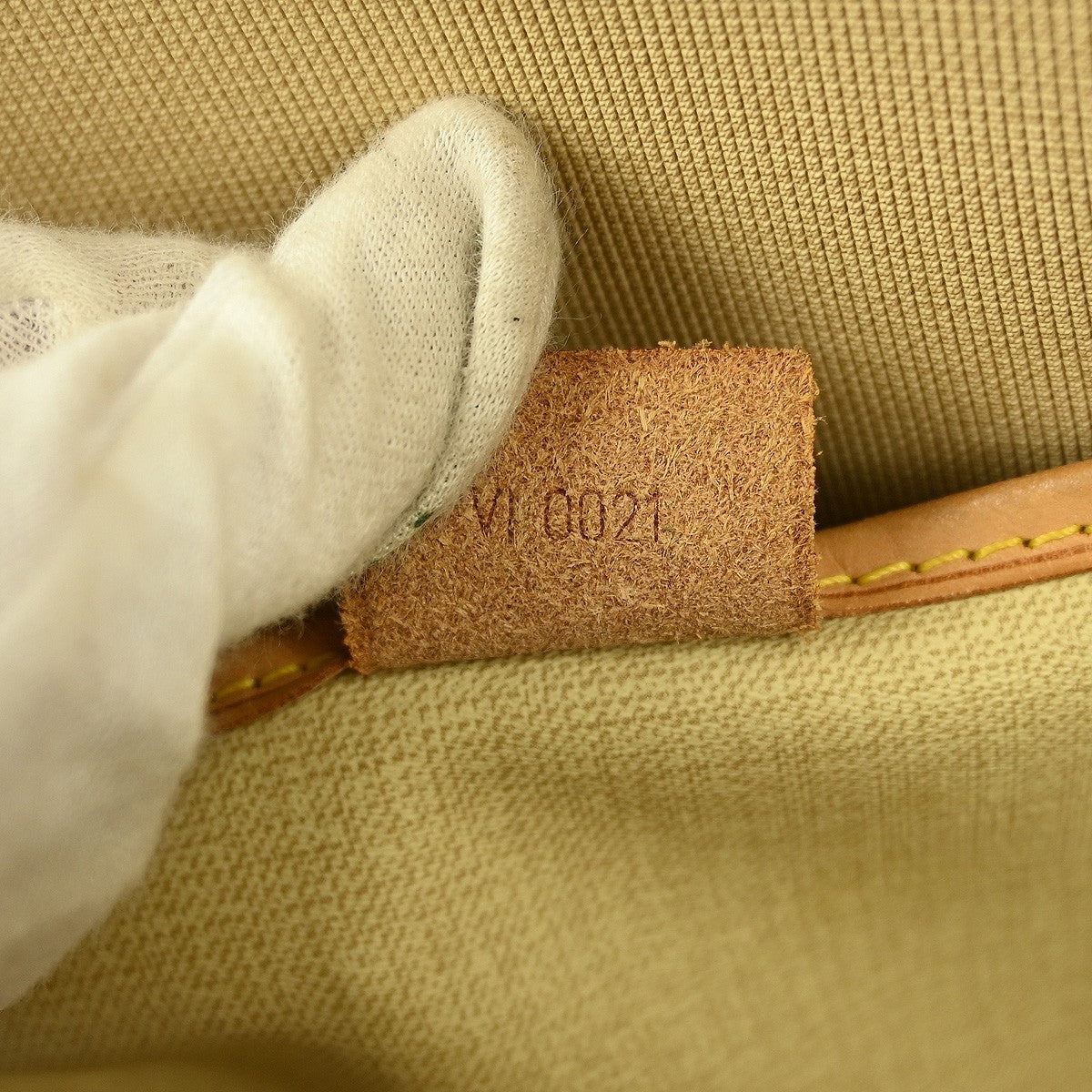Louis Vuitton Excursion Handbag Monogram Canvas Brown Canvas Handbag