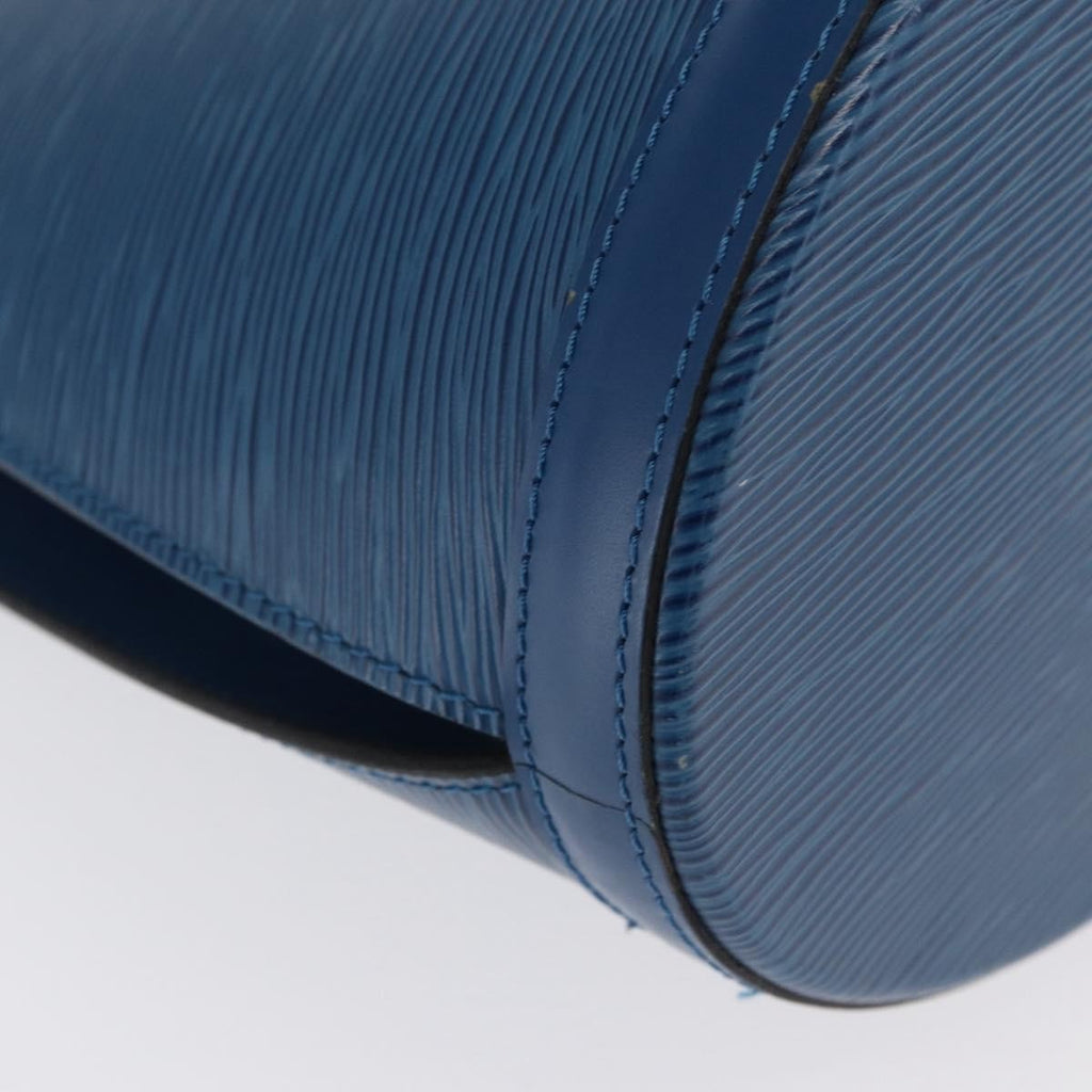 Louis Vuitton Cluny Shoulder Bag Epi Leather Blue Leather Shoulder Bag