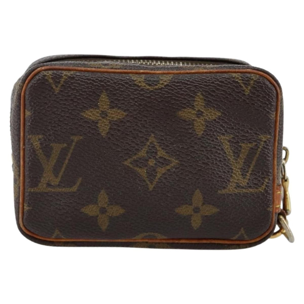 Louis Vuitton Wapity Trousse Pouch Monogram Canvas Brown Canvas Bag