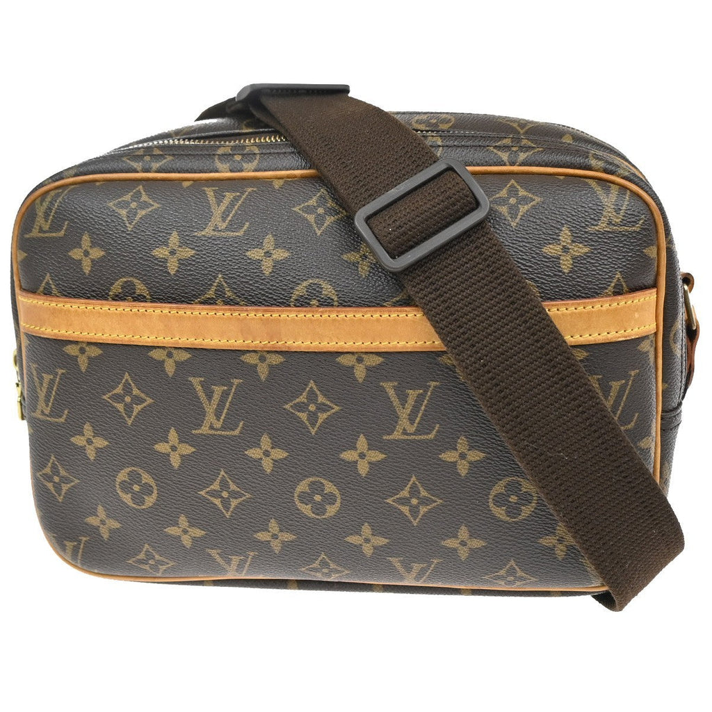 Louis Vuitton Reporter Bag Monogram Canvas Brown Canvas Shoulder Bag