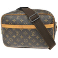 Louis Vuitton Reporter Bag Monogram Canvas Brown Canvas Shoulder Bag