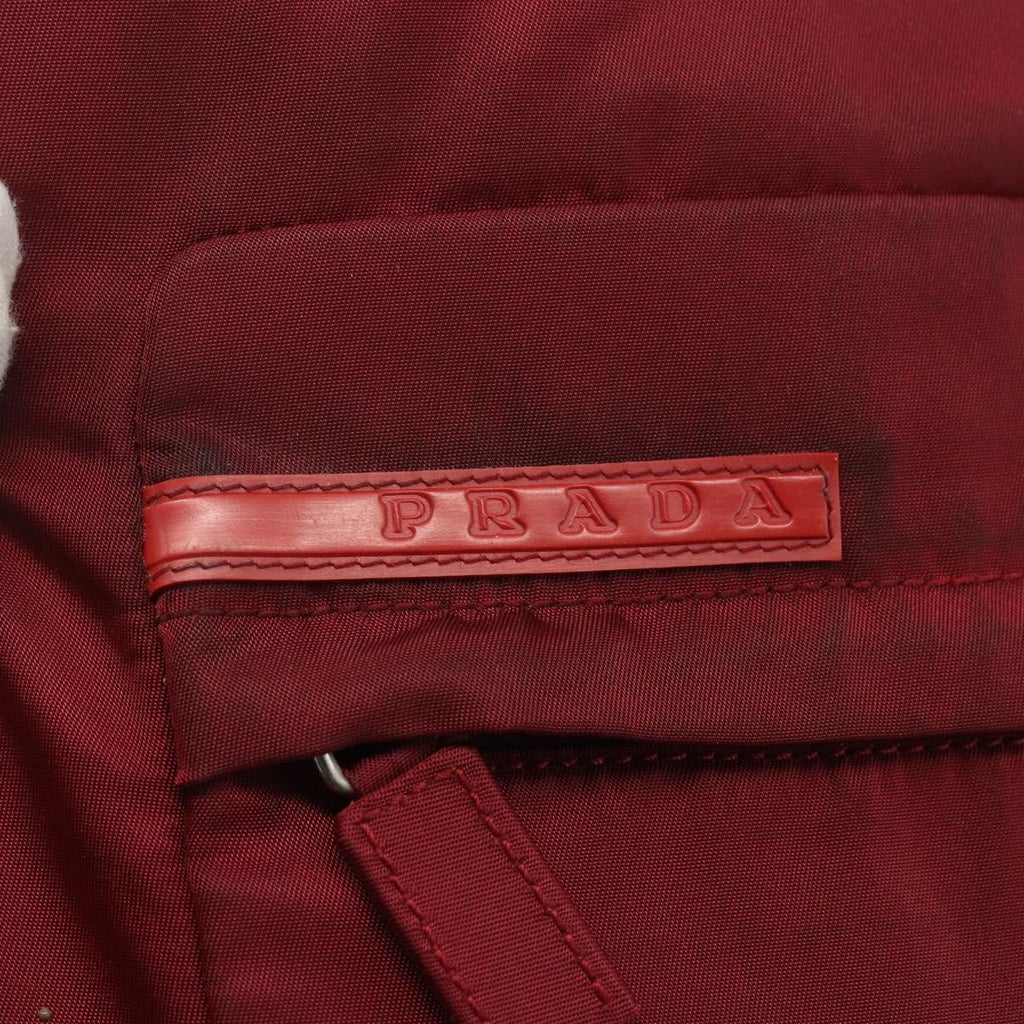 Prada Sport Tote Bag Nylon Red Nylon Tote Bag Bag