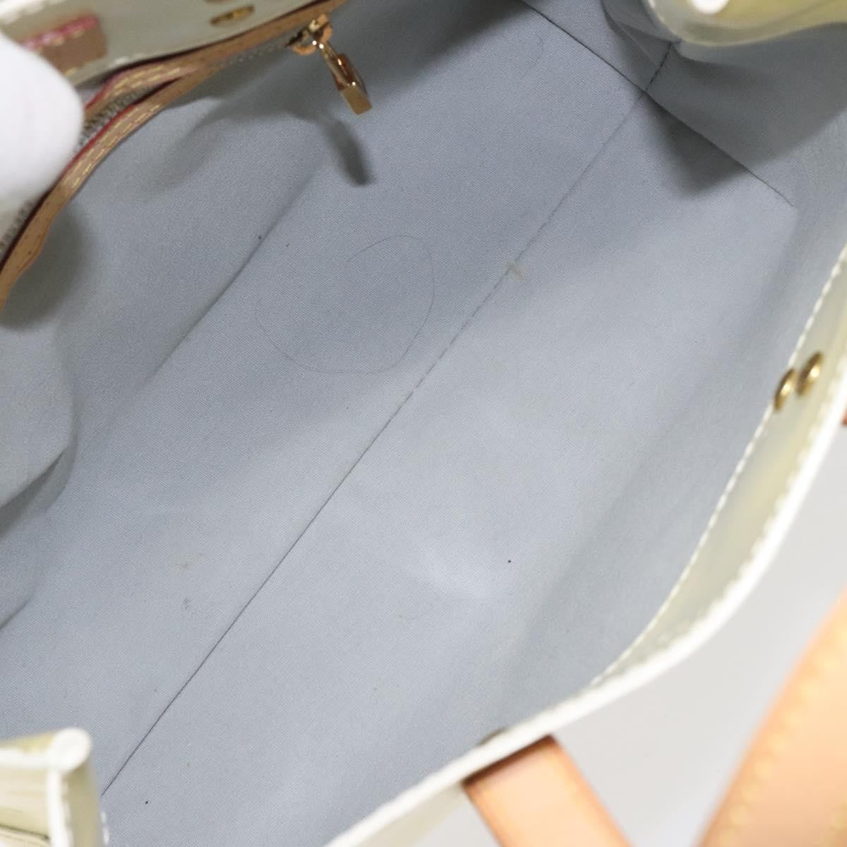 Louis Vuitton Reade Handbag Monogram Vernis Beige Patent_Leather Bag