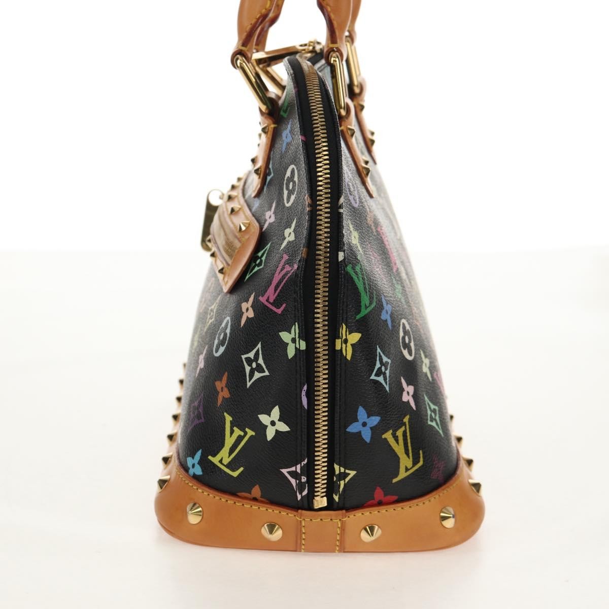 Louis Vuitton Alma Handbag Monogram Multicolor Multicolour Canvas Handbag