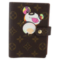 Louis Vuitton Agenda Cover Monogram Panda Brown Canvas Wallets Accessory