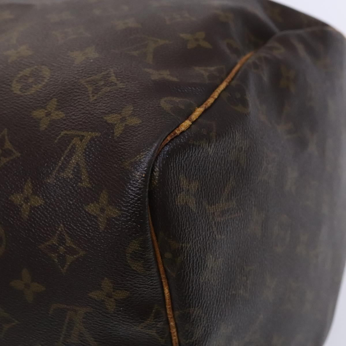 Louis Vuitton Keepall Bag Monogram Canvas Brown Canvas Travel Bag