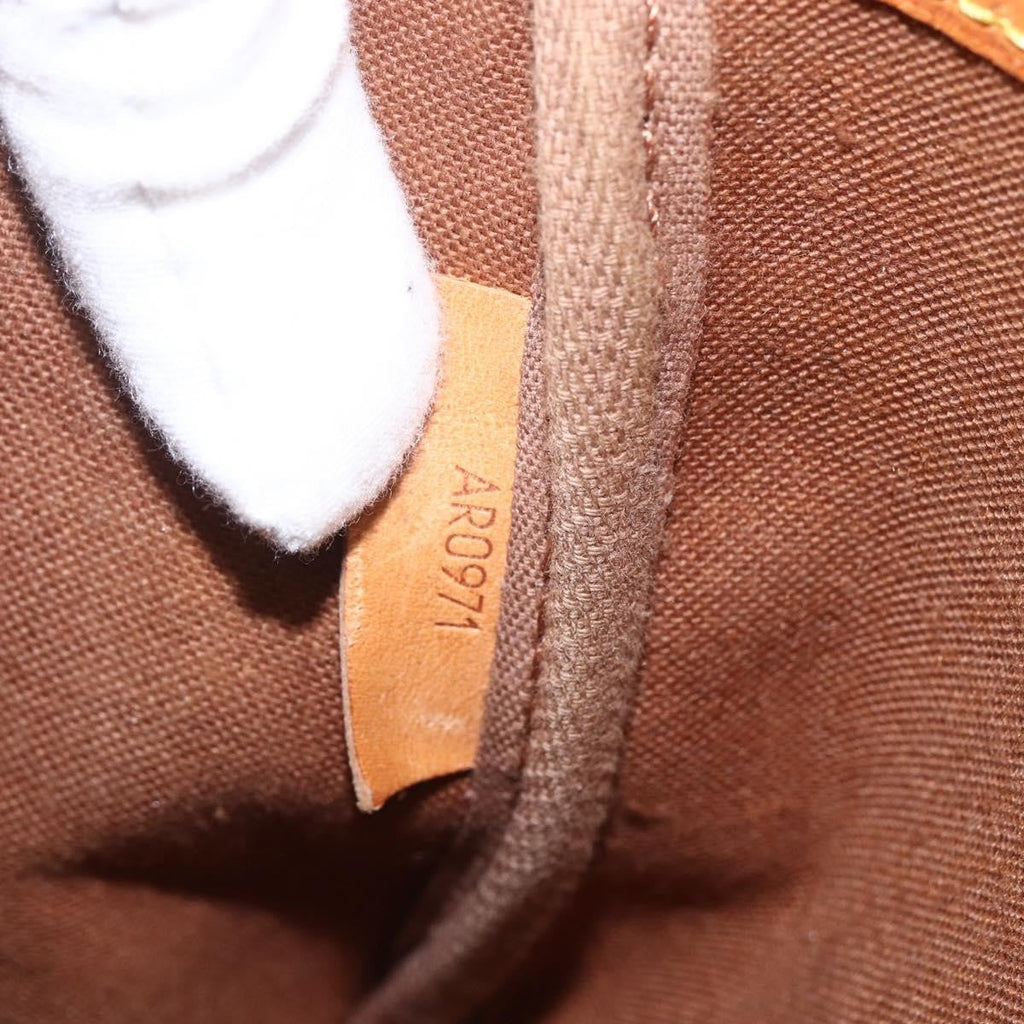 Louis Vuitton Sac Gibeciere Messenger Bag Monogram Canvas Brown Canvas Shoulder Bag