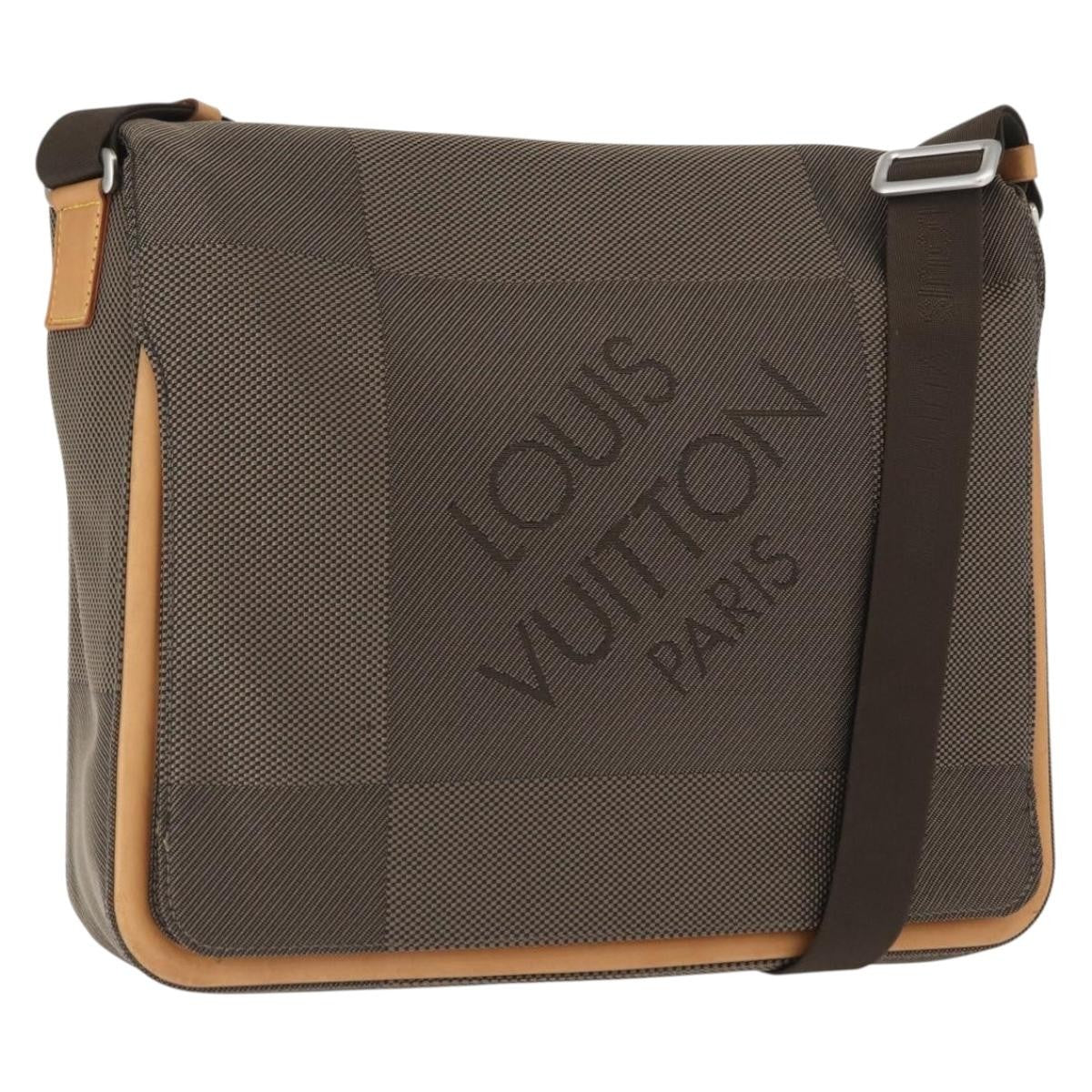 Louis Vuitton Terre Messenger Bag Damier Geant Canvas Brown Canvas Shoulder Bag