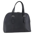Burberry Vintage Handbag Leather Black Leather Handbag