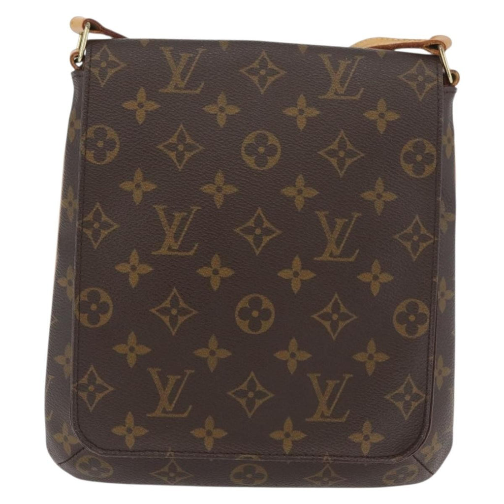 Louis Vuitton Musette Salsa Handbag Monogram Canvas Brown Canvas Shoulder Bag