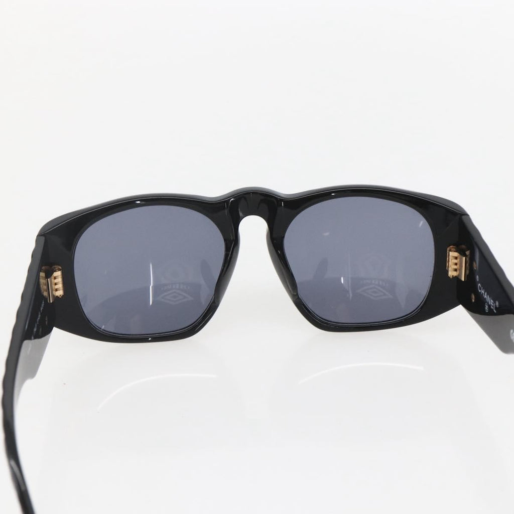 Chanel Cc Logo Matelasse Sunglasses Eye Wear Plastic Black Plastic Sunglasse Accessory
