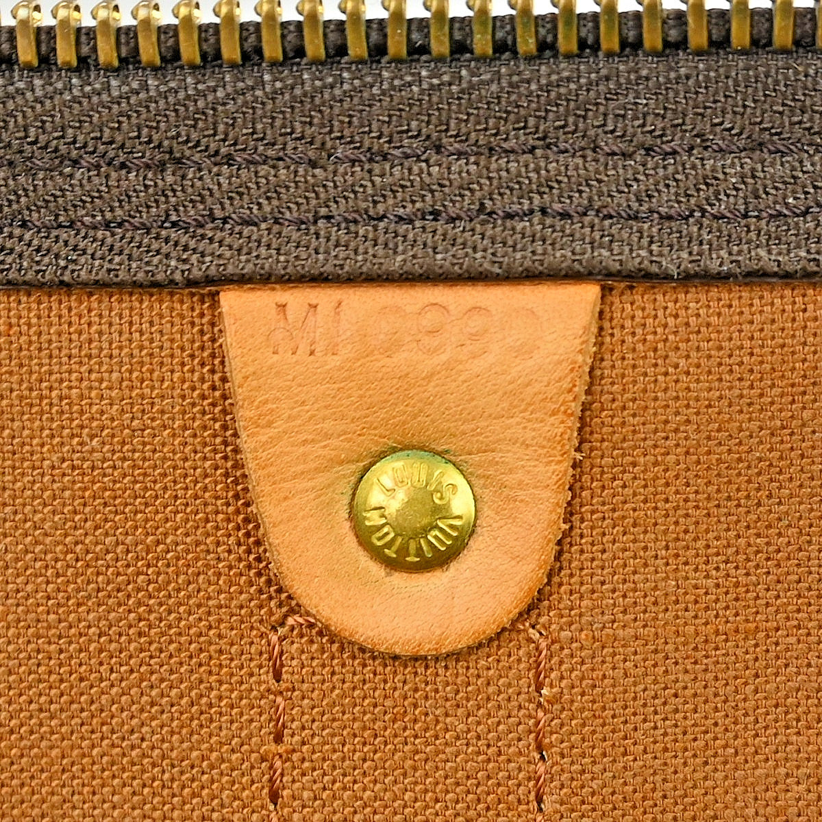 Louis Vuitton Keepall Bag Monogram Canvas Brown Canvas Travel Bag