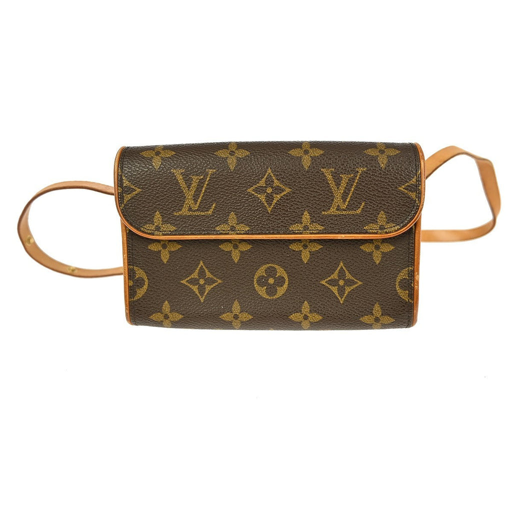 Louis Vuitton Florentine Waist Bag Monogram Canvas Brown Canvas Clutche & Pouche Bag