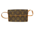 Louis Vuitton Florentine Waist Bag Monogram Canvas Brown Canvas Clutche & Pouche Bag