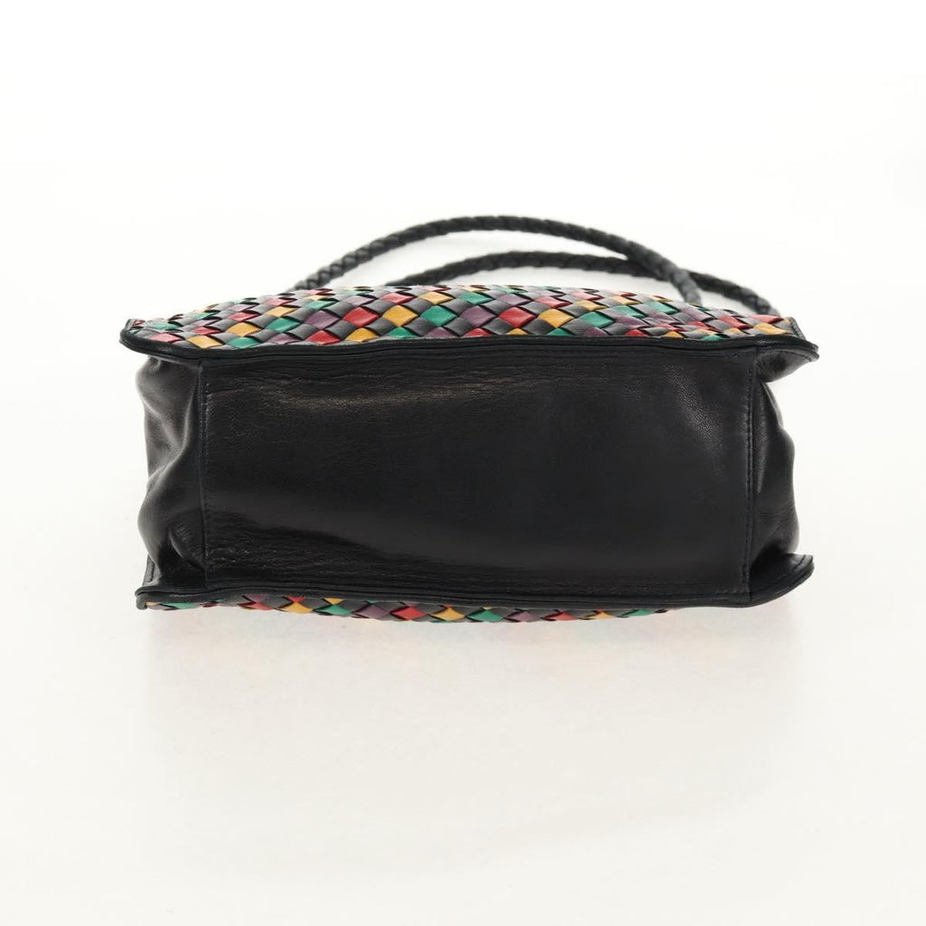 Bottega Veneta Intrecciato Shoulder Bag Leather Multicolour Leather Shoulder Bag Bag